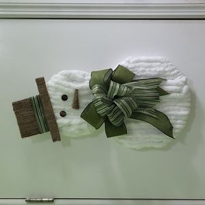Snowman Wreath